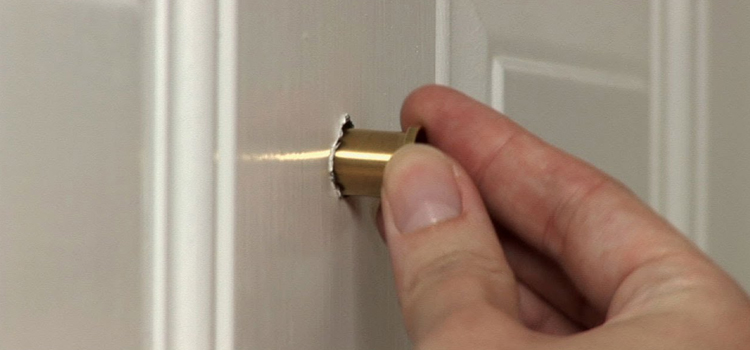 peephole door repair in Crestview